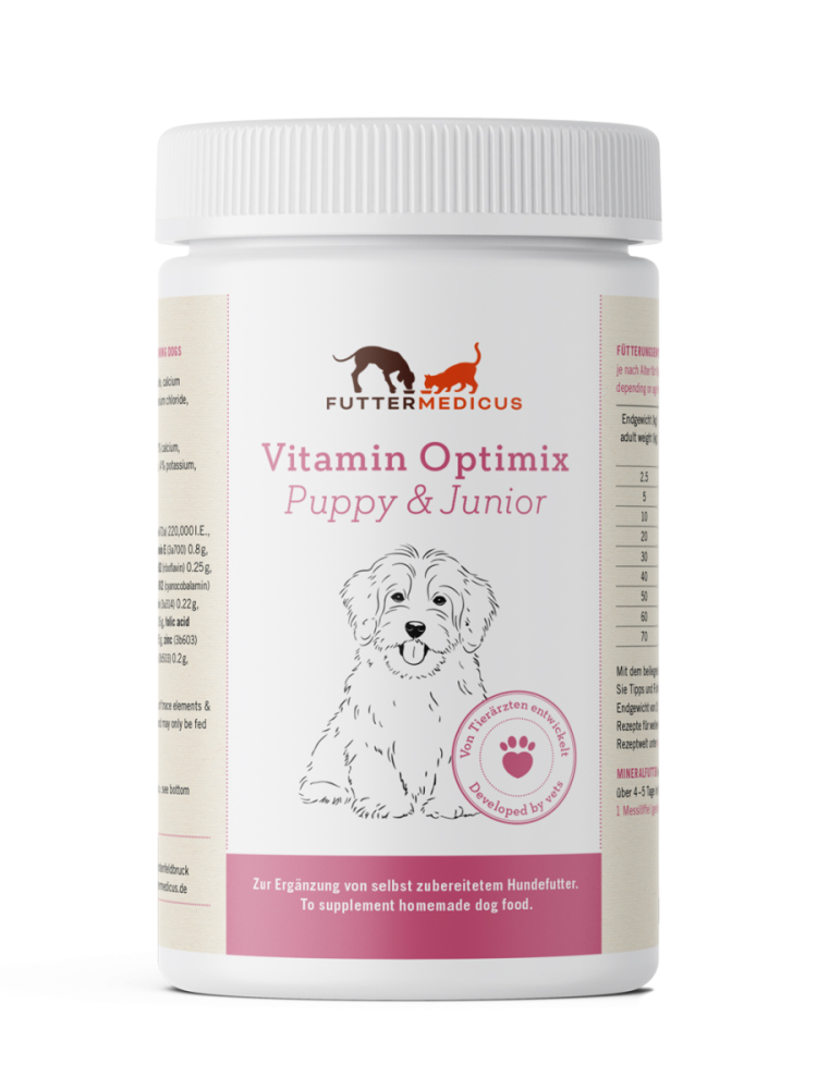 FutterMedicus Vitamin Optimix Puppy und Junior 500g