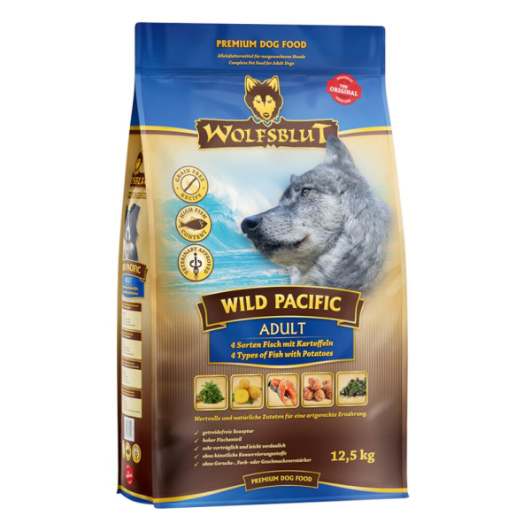 Wolfsblut Wolfsblut Can Adult Wild Pacific - Seefisch Kart. 12,5 kg
