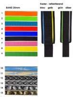 ZAMPA Halsband mit Klickverschluss 54cm