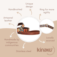 Kinaku Lederleine "Nayarit" XS