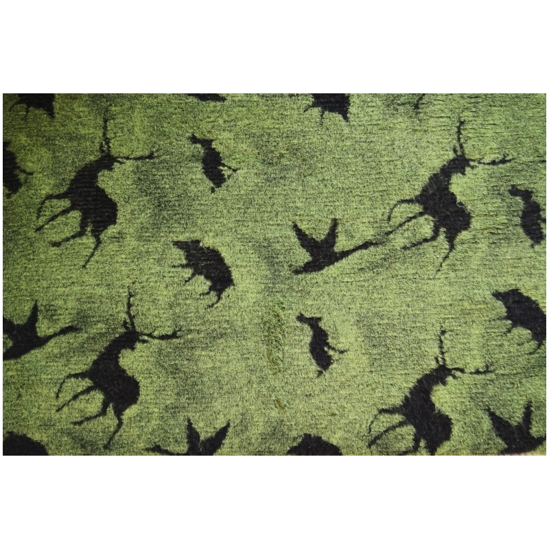 Camon Vet Beddings Premium 100x160 cm Grün m. Jagdmotiven