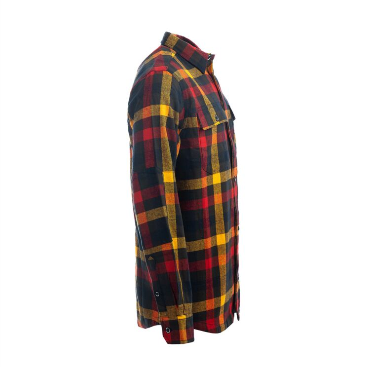 ARRAK Flanell Hemd gefüttert Men, Navy 4-farbig, Gr.L