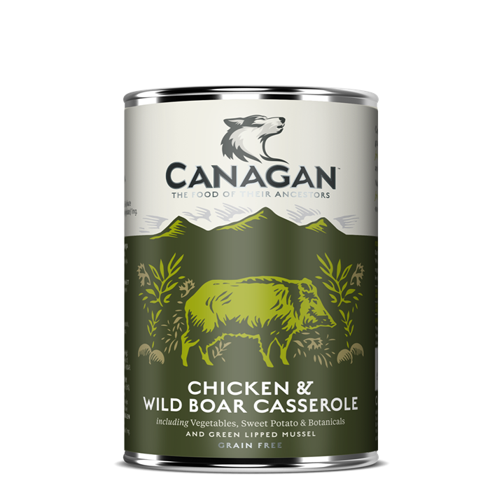 Canagan Chicken & Wild Boar Casserole, 400g