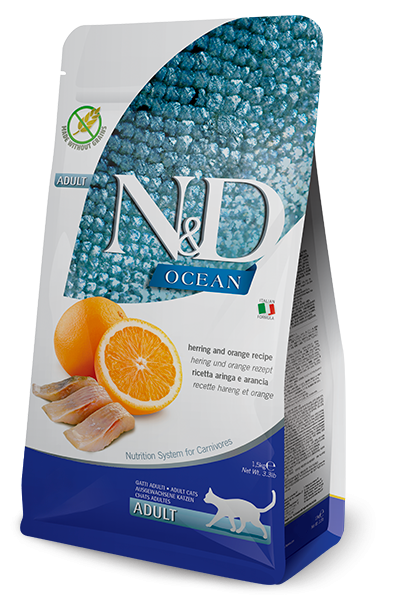 Farmina Farmina Ocean Adult Feline Hering Orange 5kg