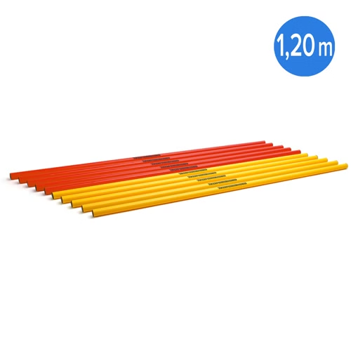 GT Hürdenstangen (Slalomstangen)120cm gelb