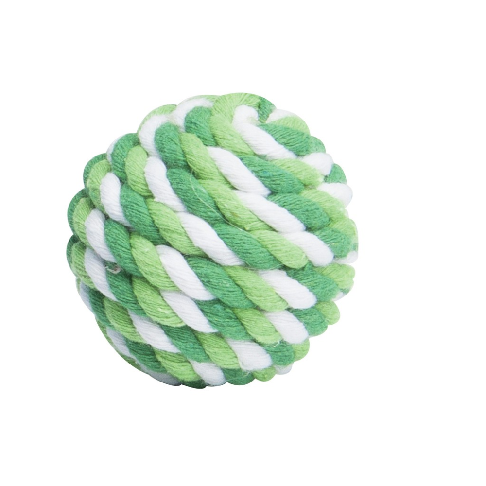 Camon Spielball aus Baumwolle mit Glöckchen - Durchmesser 80mm