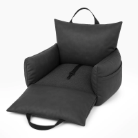 PET&CO Carlo Luxury Car Seat in Anthracite 53x47x44 cm