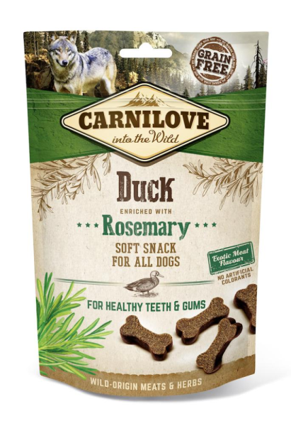 Carnilove Soft Snack Ente Rosmarin 200g
