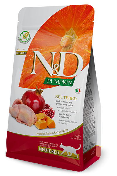 Farmina N&D Feline Adult Ente Pumpkin 300g