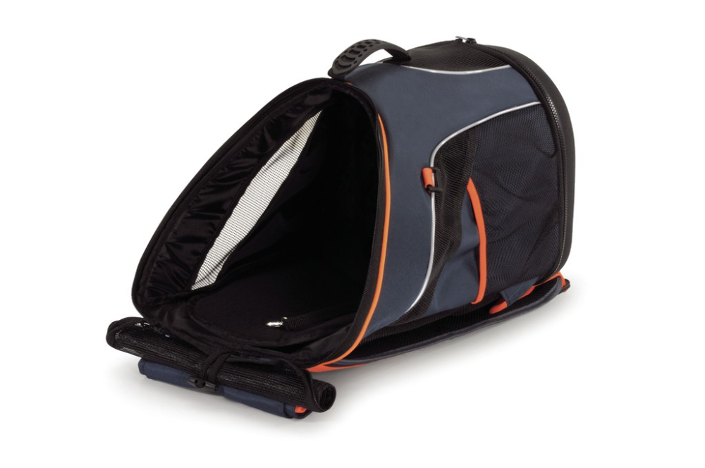 Germanns Trio Rucksack-Tragtasche grau, 30x30x49cm