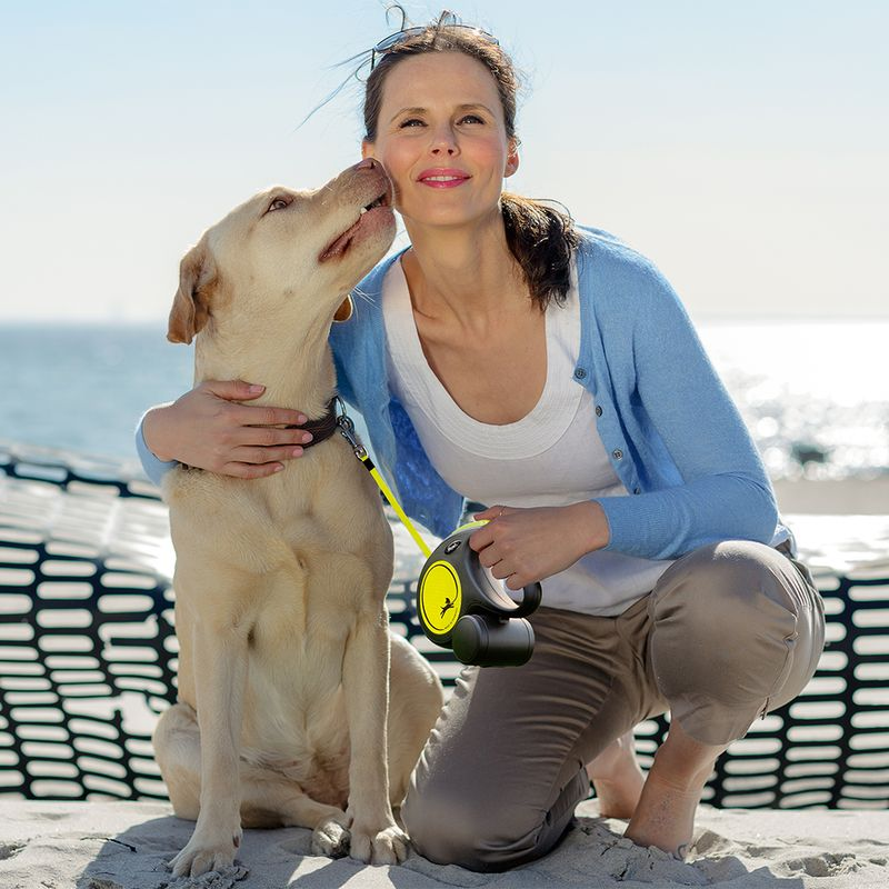 Flexi New Neon S, 5m Gurt