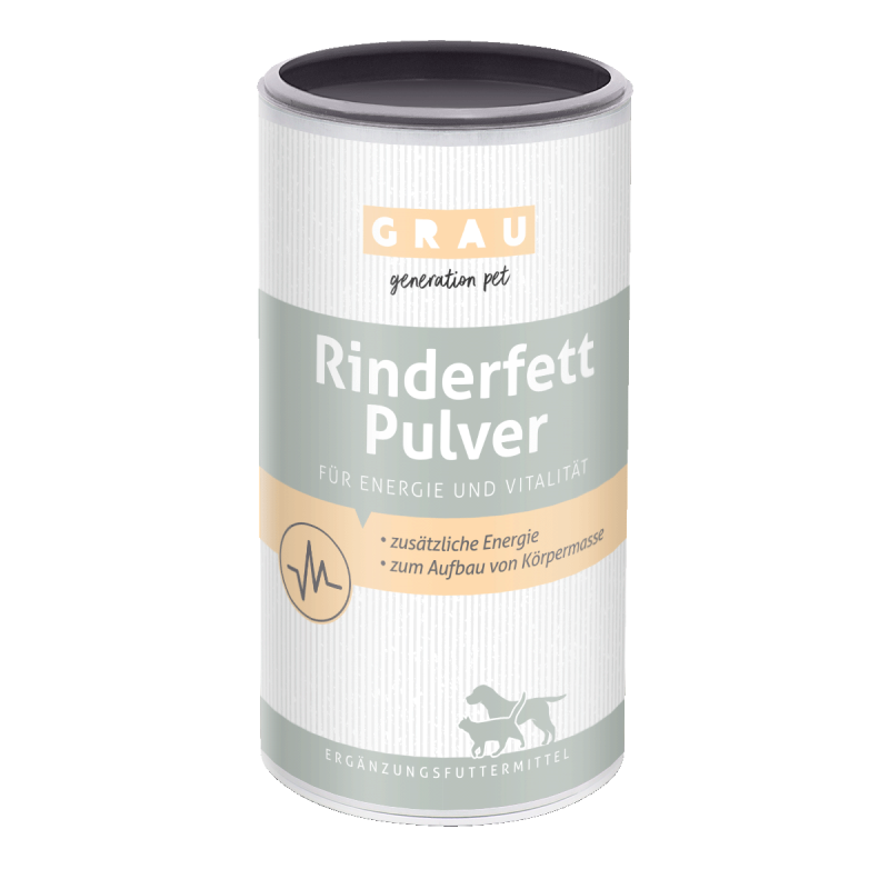 Grau Dog Erg.Futt. Health Rinderfett Plv. 400g