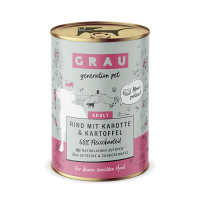 Grau Grau Dog NF Rind mit Karotte & Kartoffel