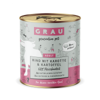 Grau Grau Dog NF Rind mit Karotte & Kartoffel