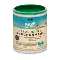 Grau Dog Erg.Futt. Health Naturreines Kn.Mehl 400g
