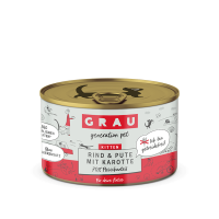 GRAU Kitten Rind & Pute mit Karotte
