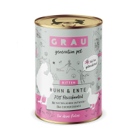 Grau Kitten Huhn & Ente 400g