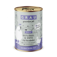 Grau Adult Cat Huhn mit Karotte & Katzenminze 400g