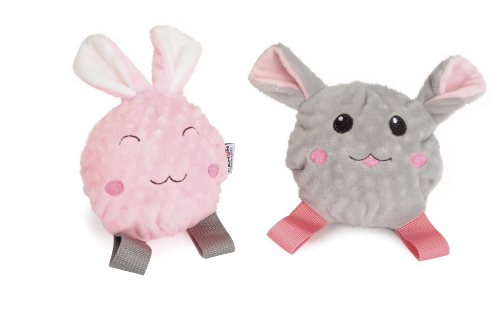 Camon Plüschtier Maus oder Kaninchen 6.5 cm