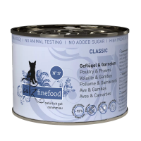Finefood catz classic finefood No.17 Geflügel & Garnele 200g