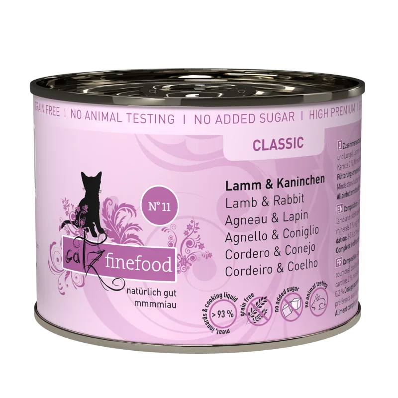 Finefood catz classic finefood N° 11 Lamm & Kaninchen 200g