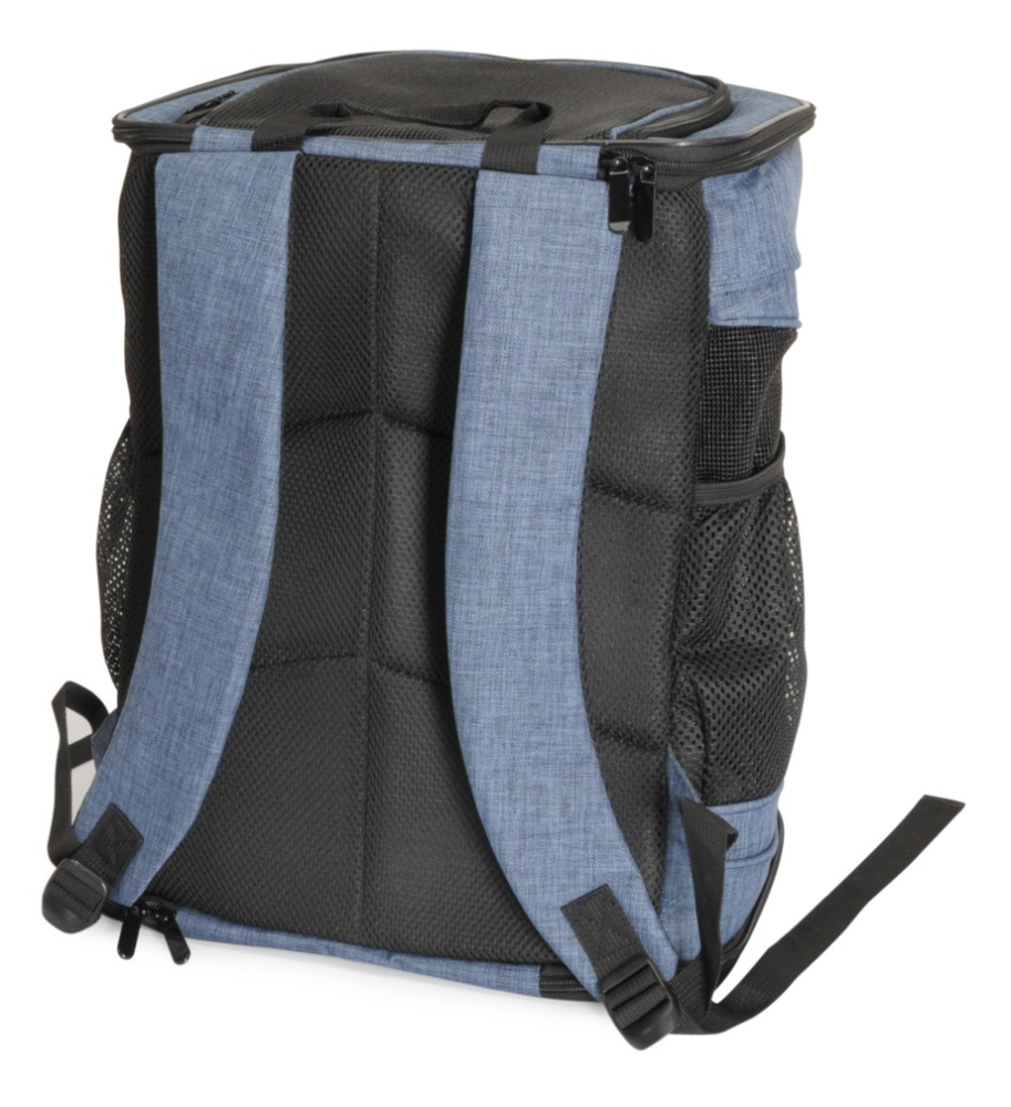 Camon Rucksack-Tragtasche blau, 34x30x42 cm