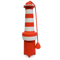 rogz Lighthouse rot/weiss