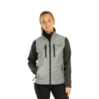 ARRAK High Visibility Weste Silber Lady Gr. XL