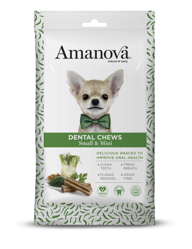 Amanova Dental Chews - Small & Mini (Vegan) 110g