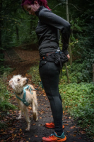 Non-Stop Trail light belt, black, M