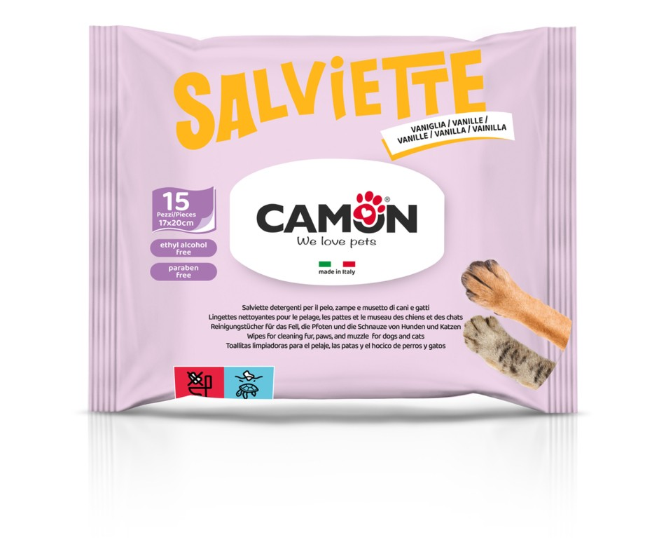 Camon Feuchttücher Vanillegeruch