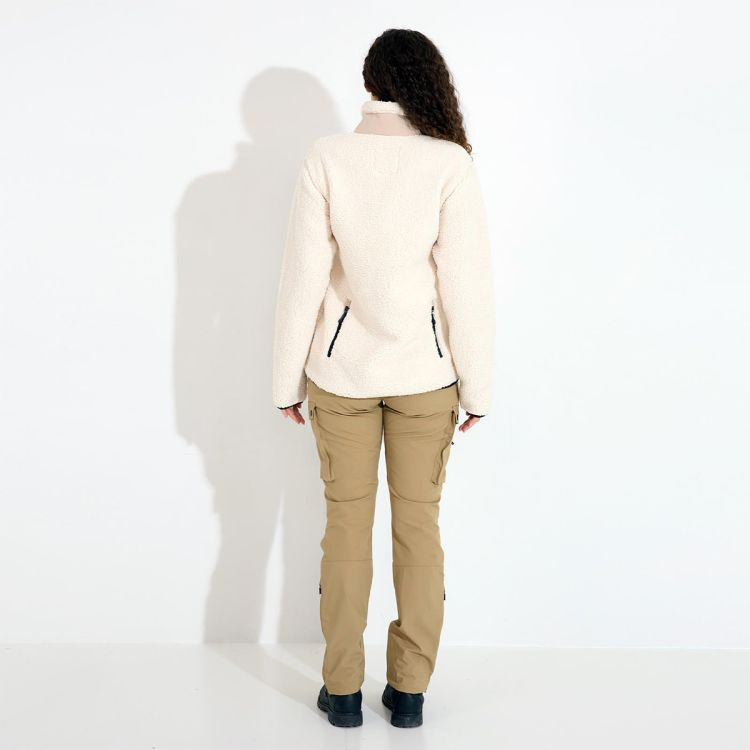 ARRAK Sherpa Fleece Jacke offwhite Lady, Gr. L