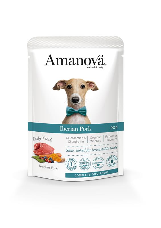 Amanova Canine Adult - Iberian Pork Grain Free P04, 300g