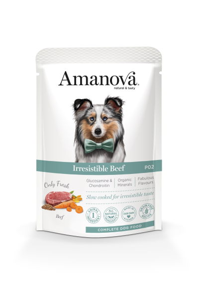 Amanova canine adult - irresistible beef grain free