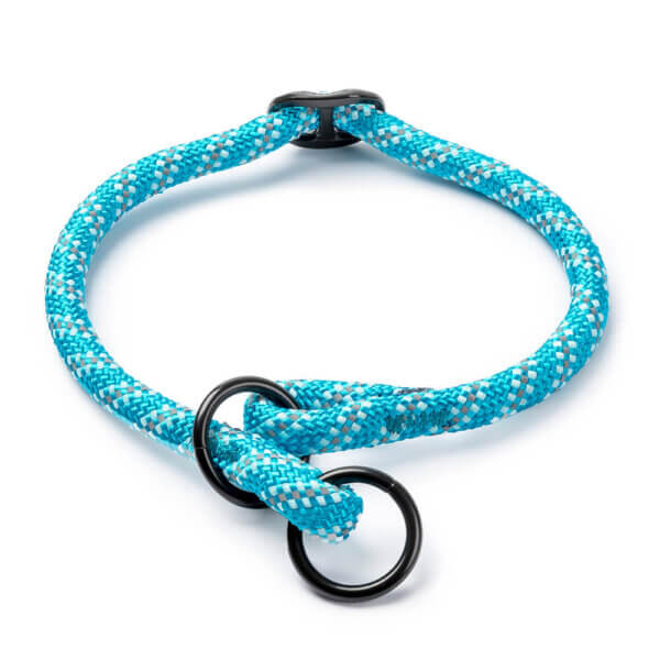 Freezack Zugstop Halsband Rope reflektierend blau Gr.S