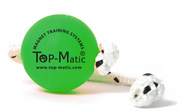Top-Matic Top-Matic Fun-Ball mini mit Seil, grün