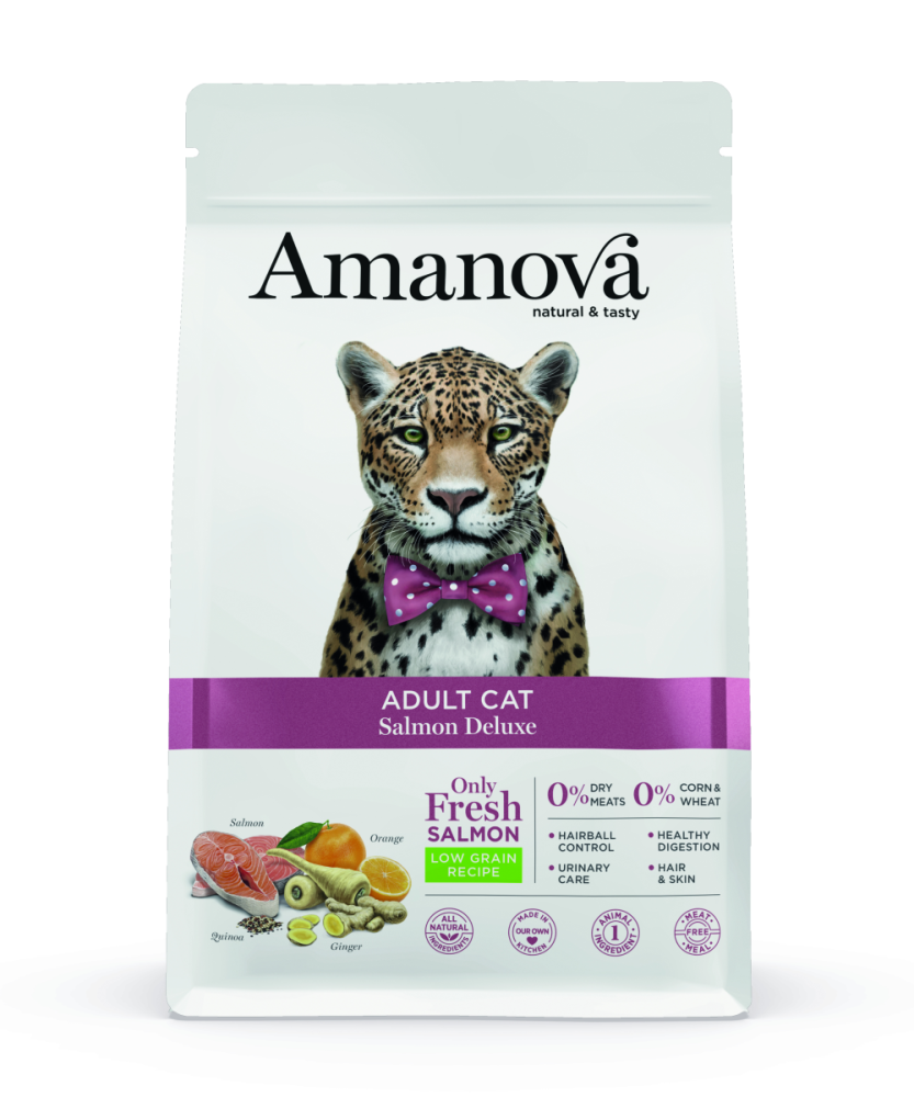 Amanova feline adult - salmon deluxe low grain