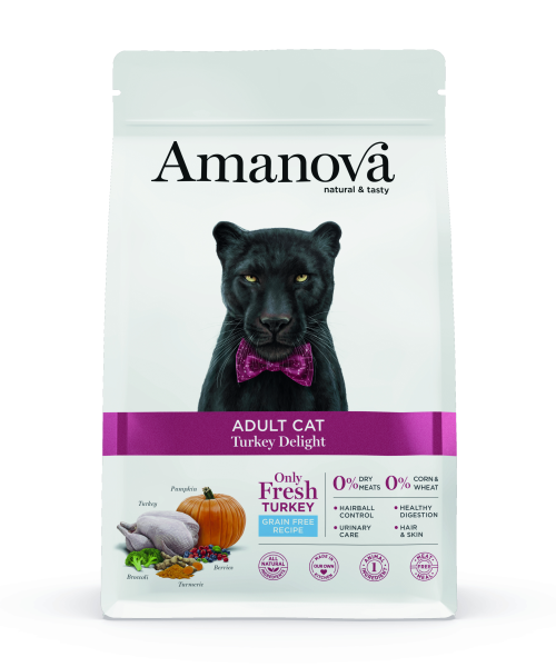 Amanova Feline Adult - Turkey Delight Grain Free  1.5kg