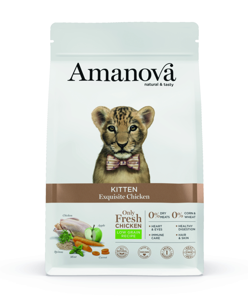 Amanova kitten - exquisite chicken low grain