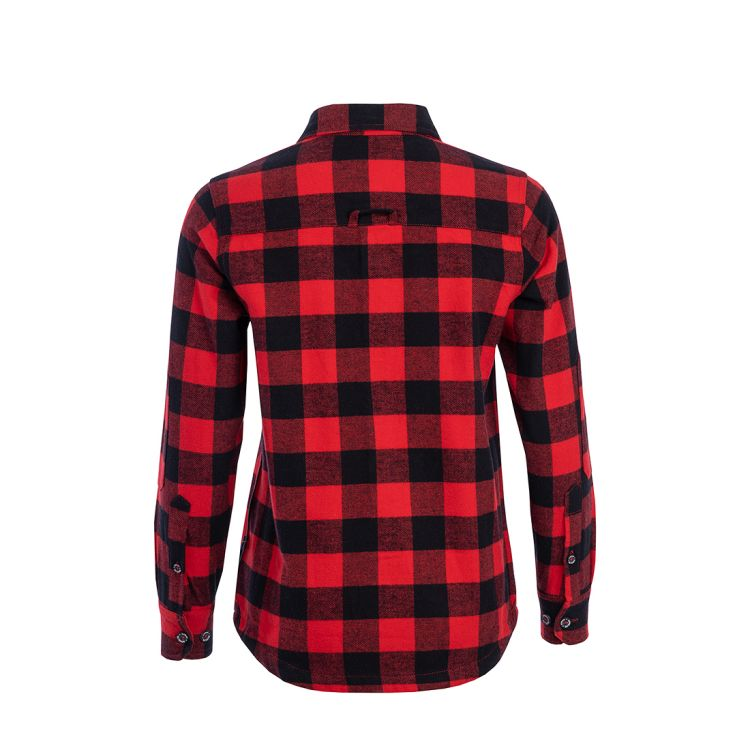 ARRAK Flanellhemd red Lady Gr.S