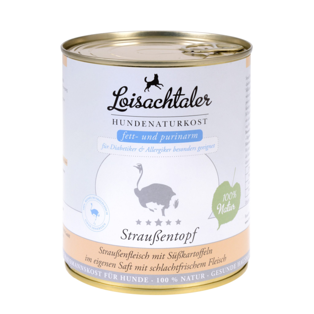 Loisachtaler Straussentopf 800gr.