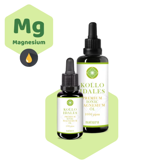 Naturu kolloidales magnesium öl