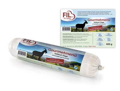 FIL Vollkost Wurst Ziege mit Kartoffel & Amaranth 400g