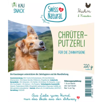 Swiss Natural Chrüter-Putzerli für die Zahnhygiene 220g