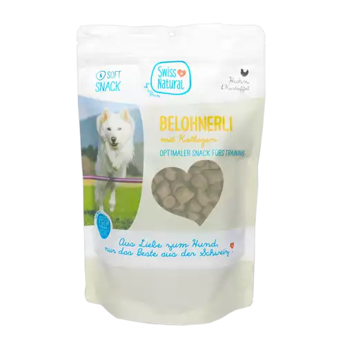 Swiss Natural Swiss Natural Belohnerli mit Kollagen 3 kg