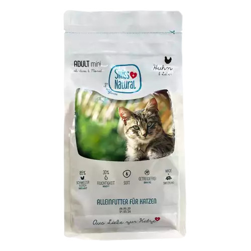 Swiss Natural Swiss Natural Adult Huhn mit Leber, Katzen 1 kg