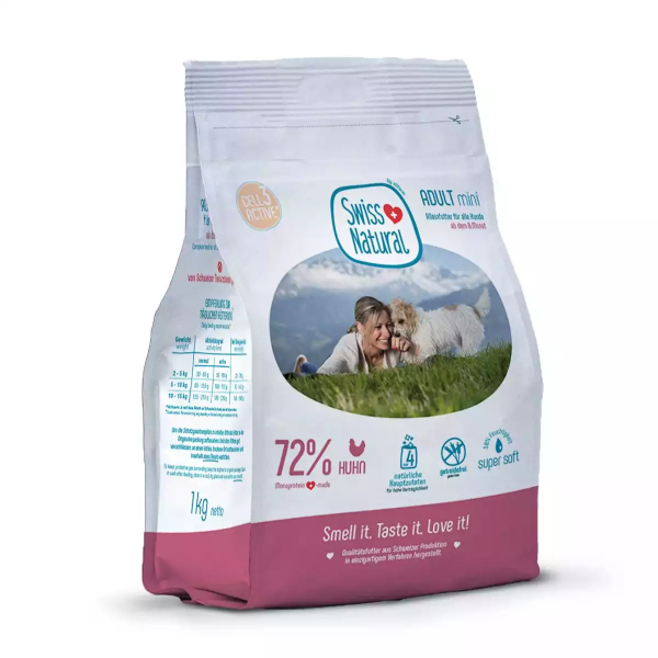 Swiss Natural Huhn & Kartoffel Adult mini 1 kg