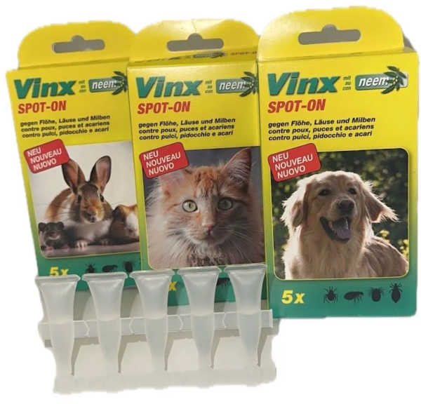 Vinx Vinx Neem Bio Spot On Hund 5x1 ml
