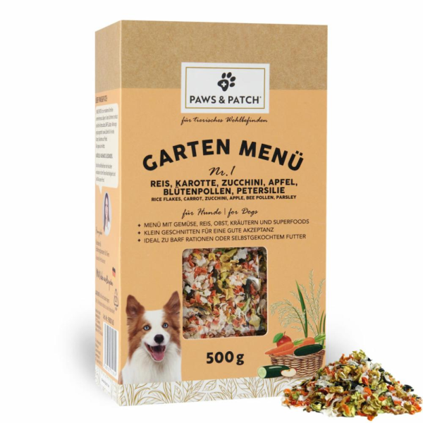 Paws&Patch garten menü